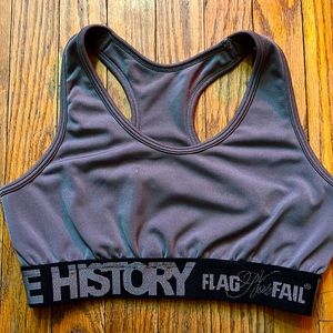 Flag Nor Fail sports bra